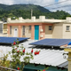 The roof of Martin Santana’s home in Adjuntas, Puerto Rico.
